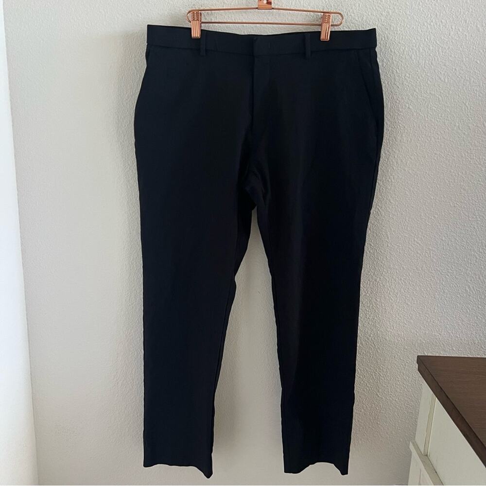 Tommy Hilfiger Black Dress Pants Ankle Pants Men's 36W X 29L